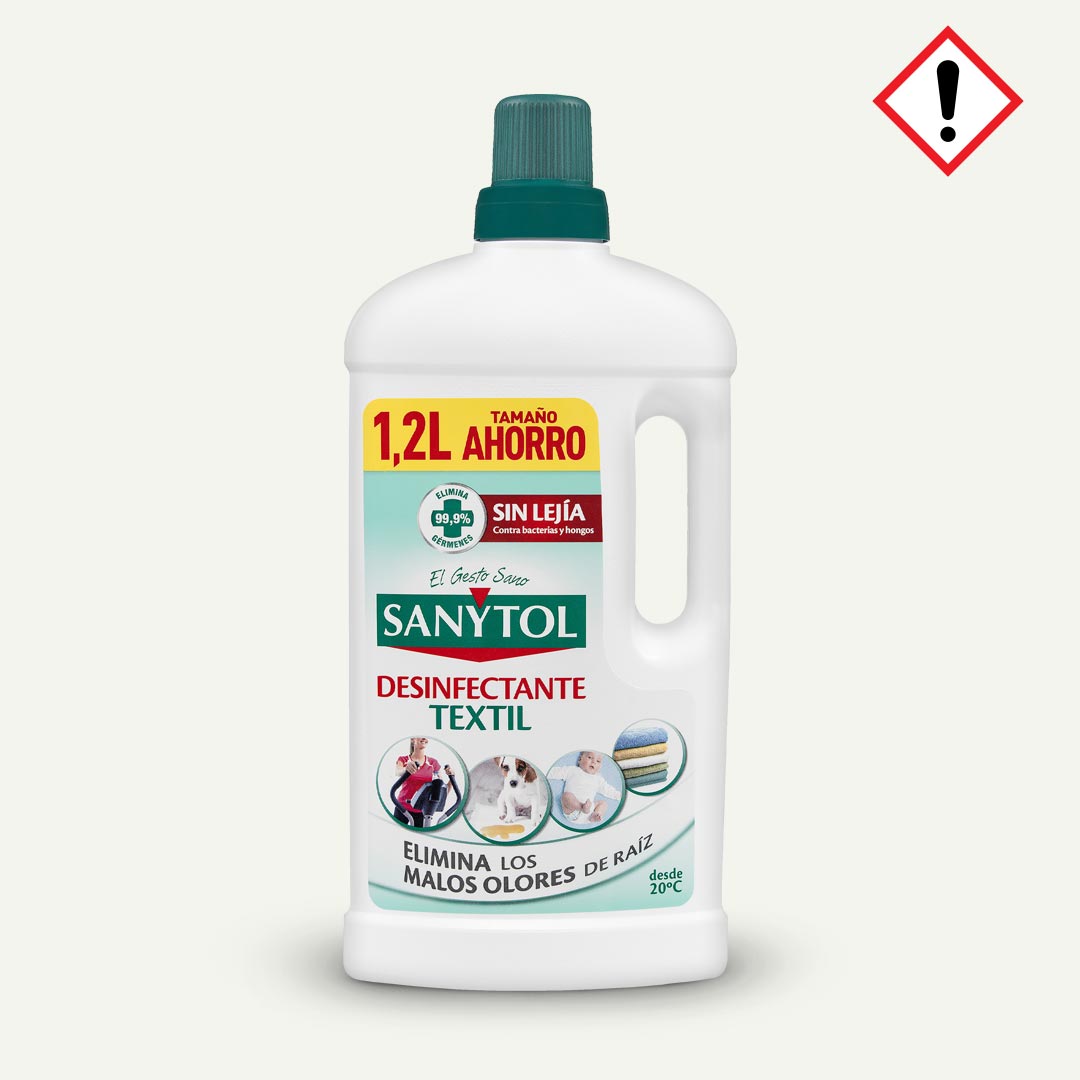 DESINFECTANTE TEXTIL SIN LEJIA SANYTOL 1.2L