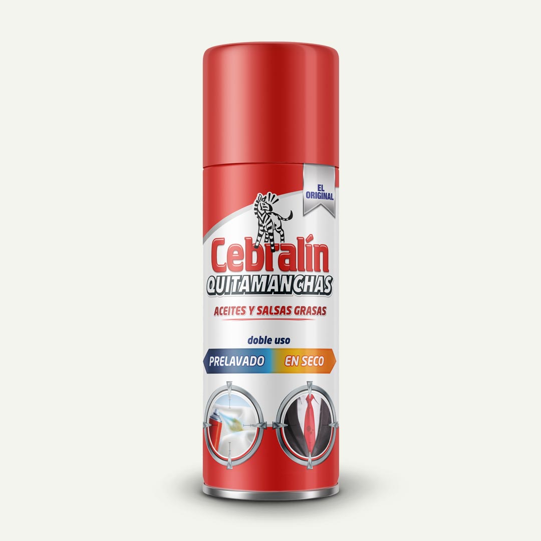 QUITAMANCHAS PARA ROPA SPRAY CEBRALIN 200ML