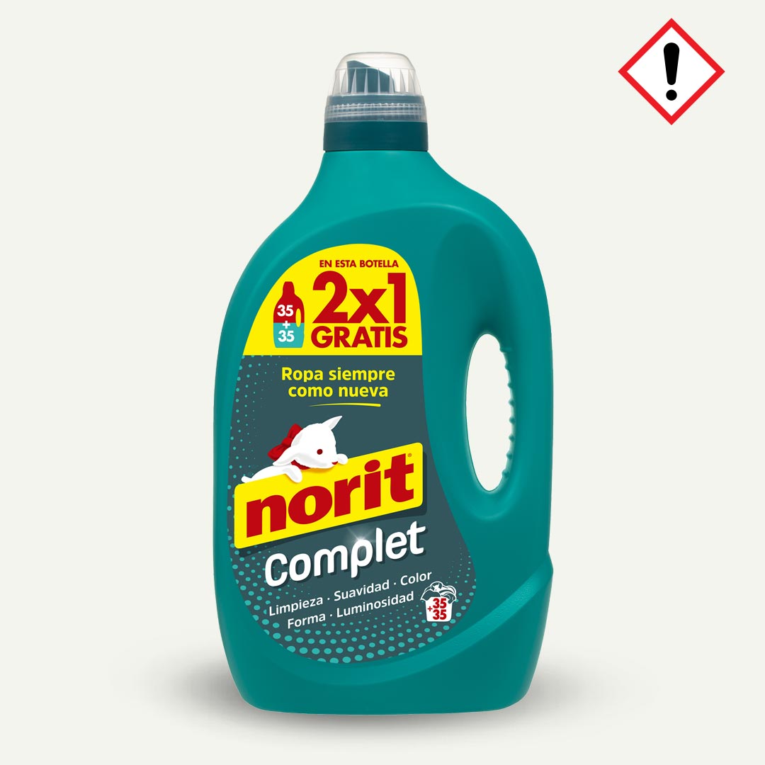 DETERGENTE LIQUIDO COMPLET NORIT 70 LAVADOS
