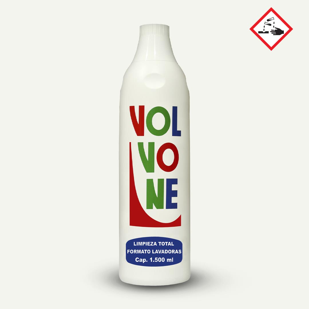 AMONIACO LIMPIEZA TOTAL FORMATO LAVADORAS VOLVONE 1,5L