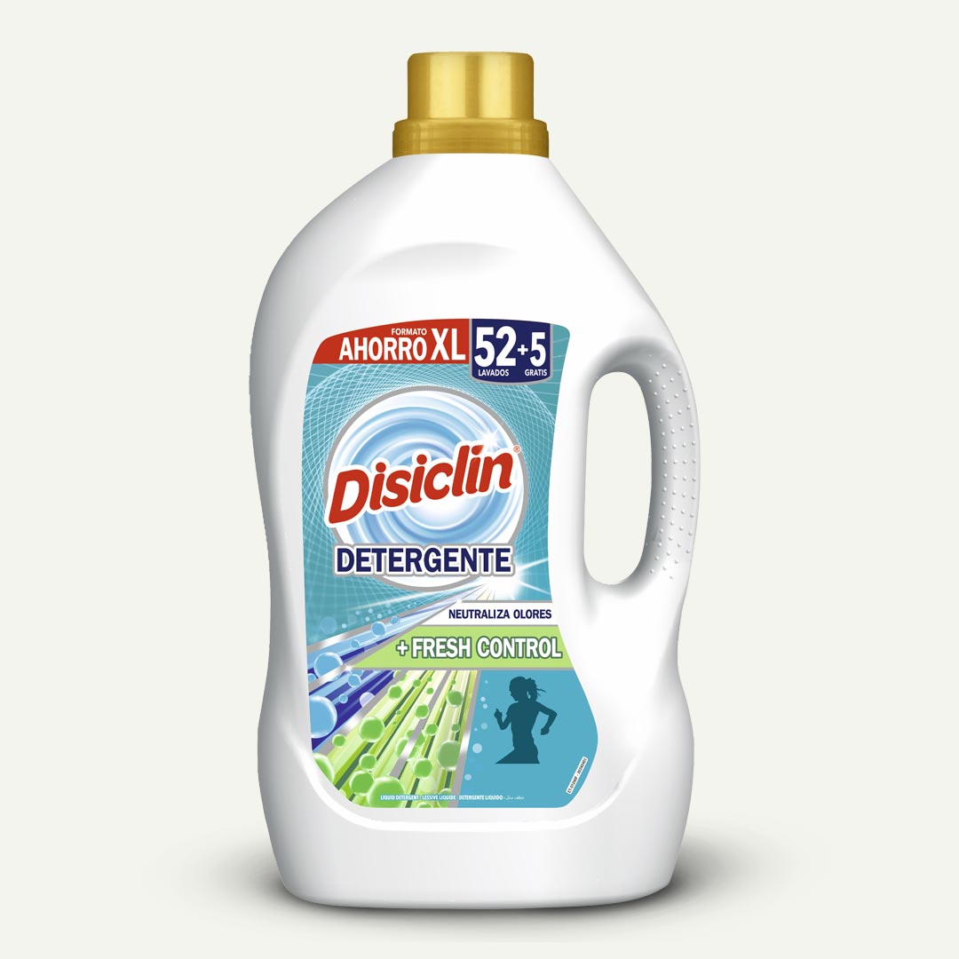 DETERGENTE LIQUIDO FRESH CONTROL DISICLIN 52 LAVADOS