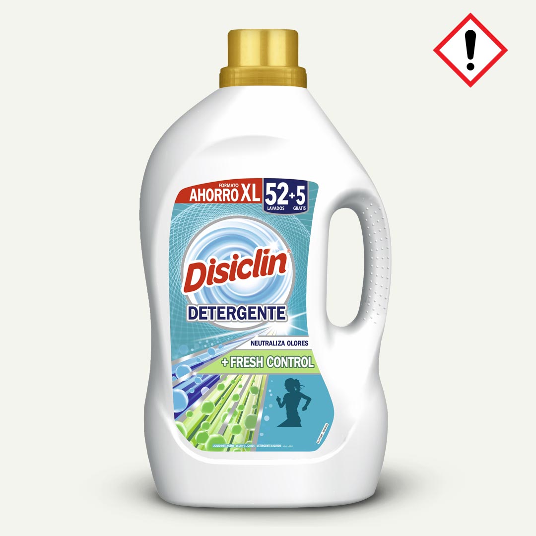 DETERGENTE LIQUIDO FRESH CONTROL DISICLIN 52 LAVADOS