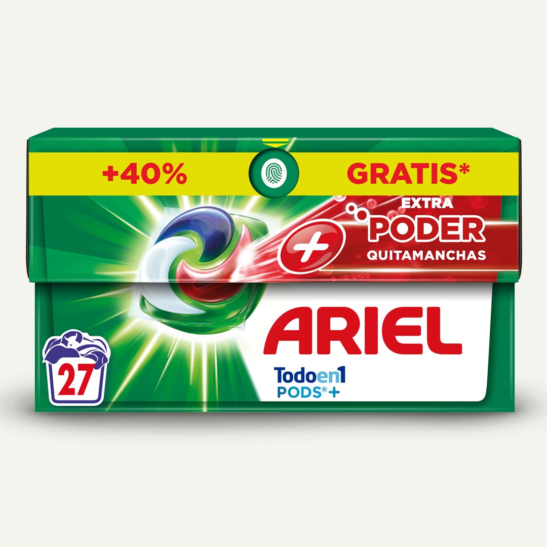 DETERGENTE EXTRA PODER ARIEL 26 CAPSULAS