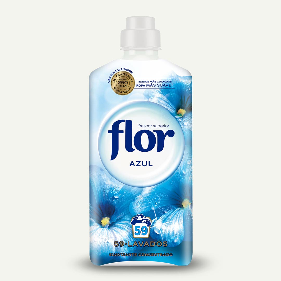 SUAVIZANTE AZUL FLOR 59 LAVADOS
