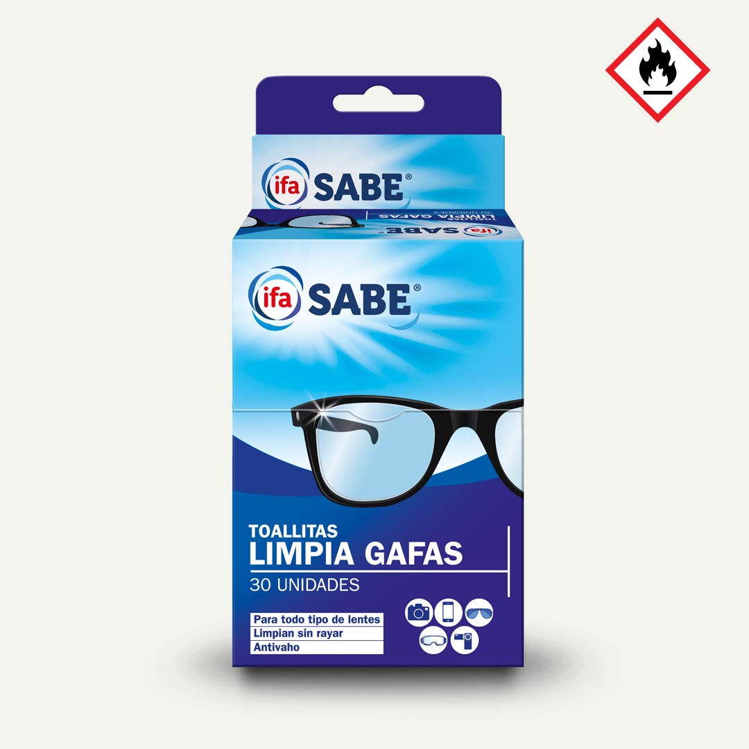 TOALLITAS LIMPIA GAFAS IFA 30U