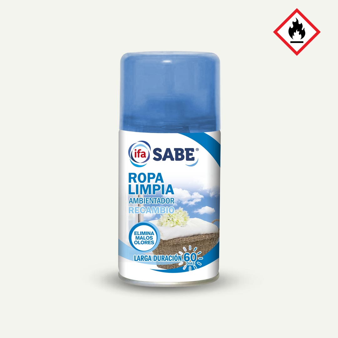 AMBIENTADOR RECAMBIO ROPA LIMPIA SPRAY IFA SABE 25CL