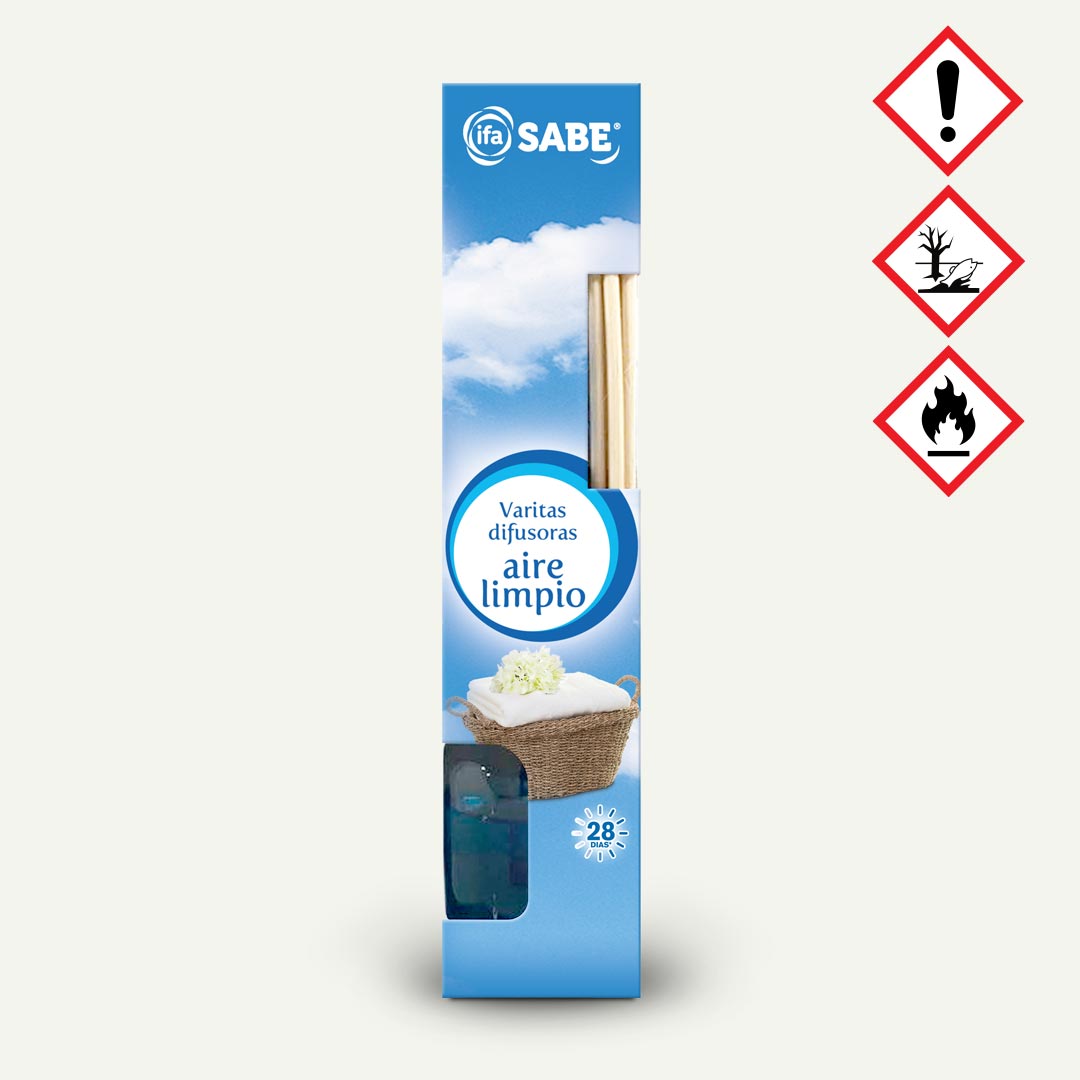 AMBIENTADOR DE VARITAS AIRE LIMPIO IFA SABE 40ML
