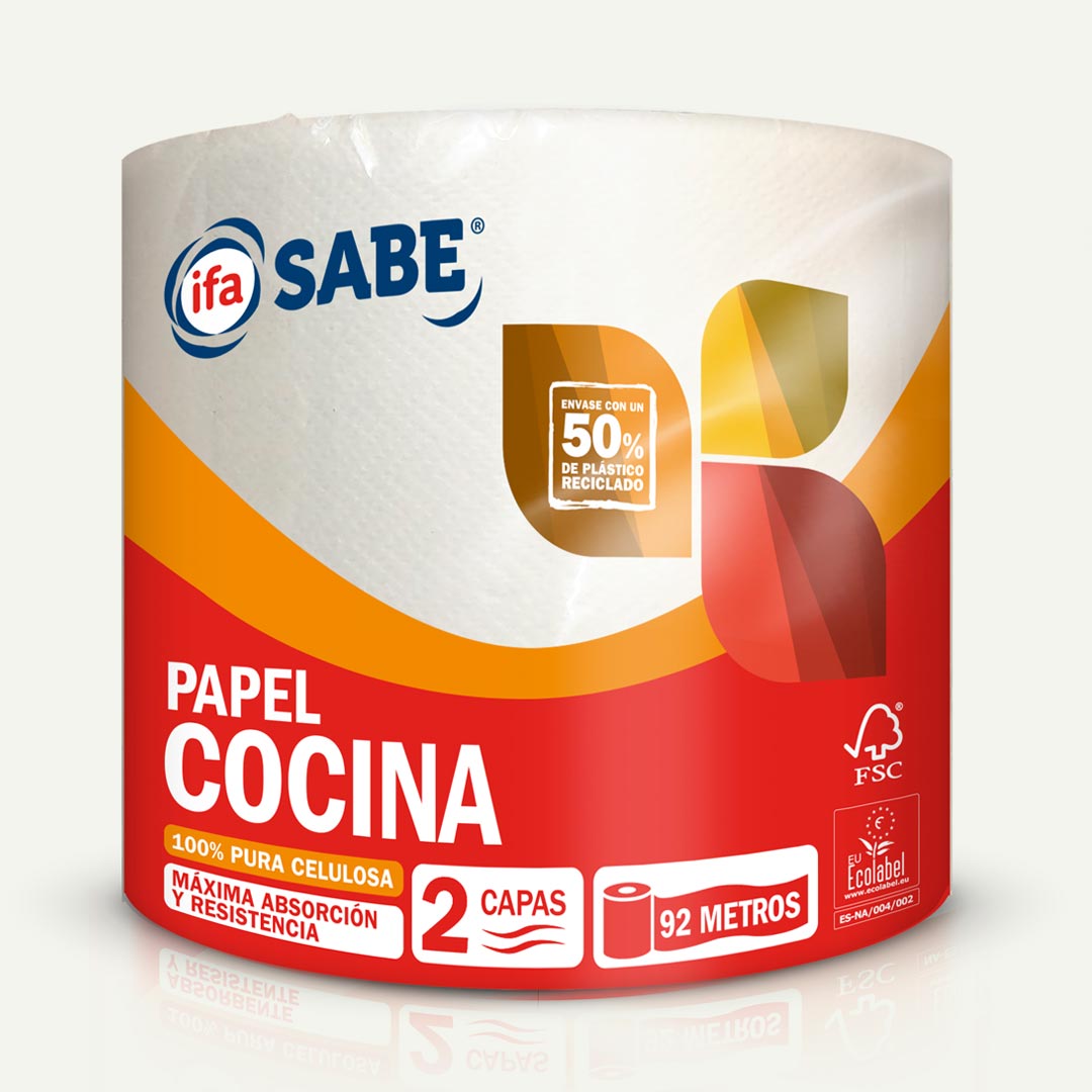 PAPEL COCINA MULTIUSOS 92M IFA SABE 1R