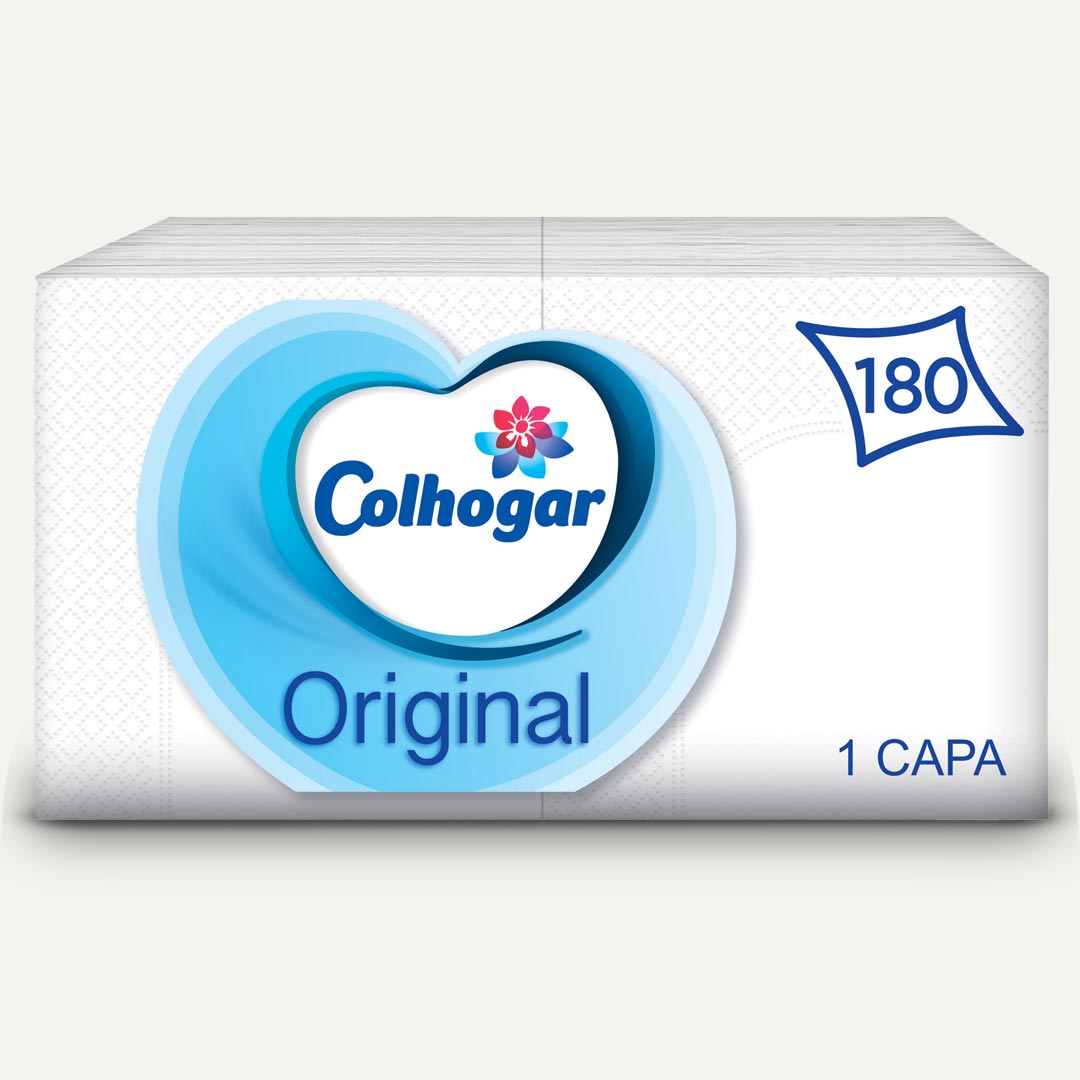 SERVILLETA BLANCA 1 CAPA COLHOGAR 180U P-2