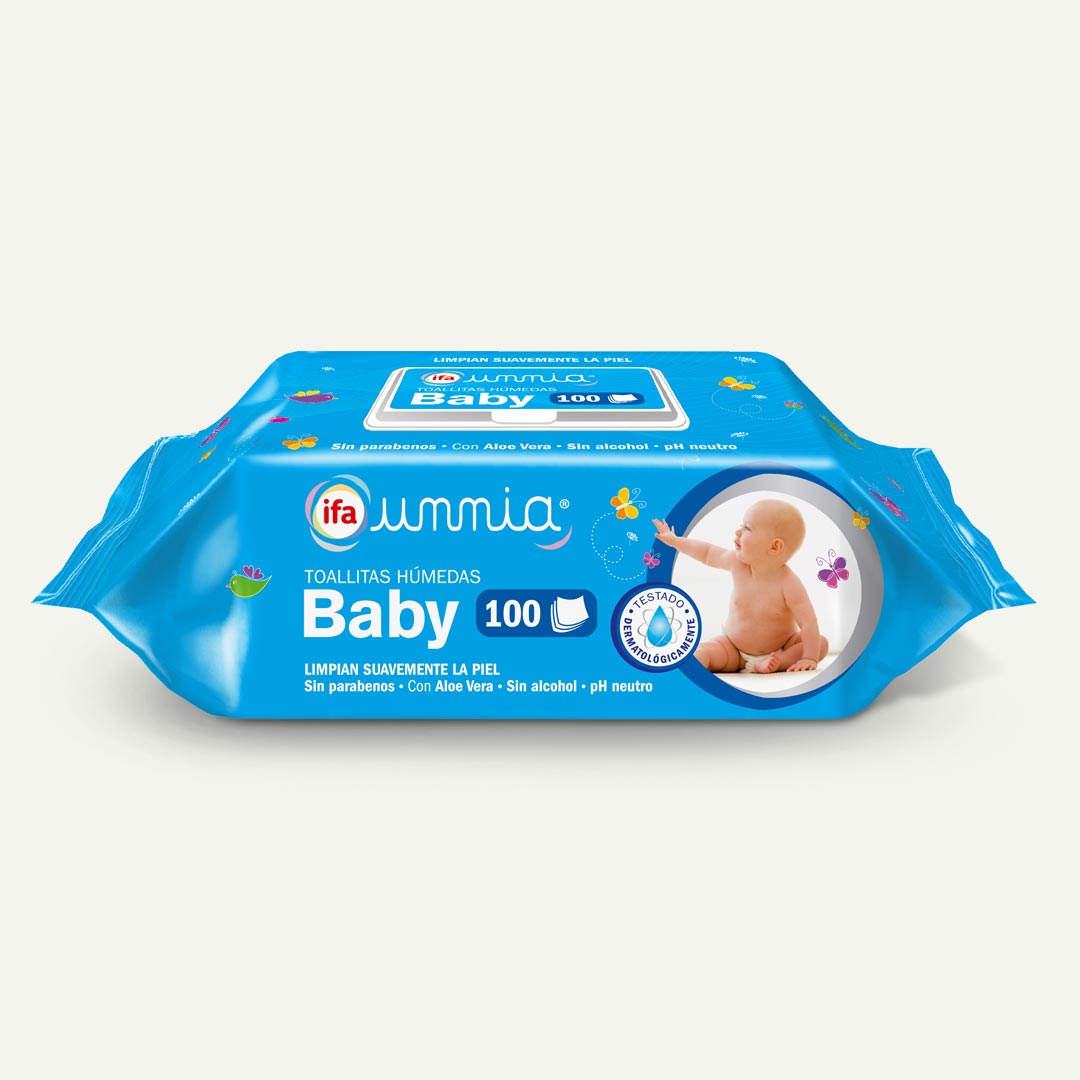 TOALLITA HUMEDA BABY IFA UNNIA 100U