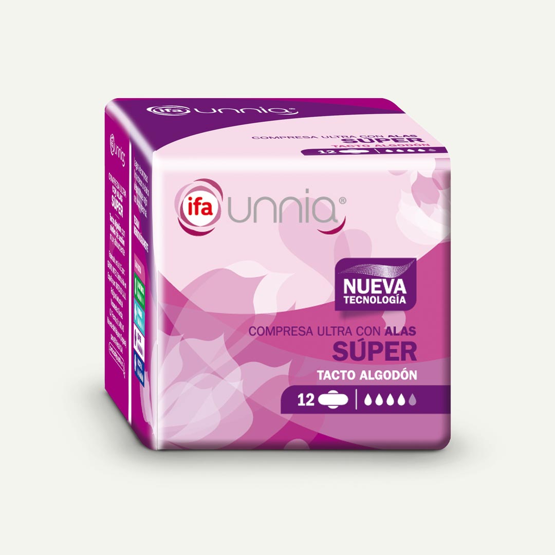 COMPRESA CON ALAS ULTRA SUPER IFA UNNIA 12U