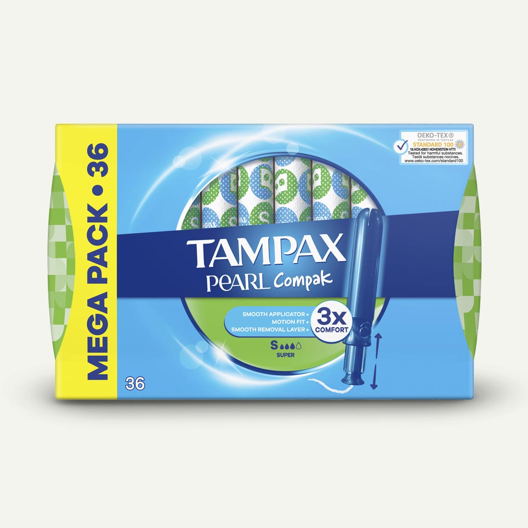 TAMPON COMPAK PEARL SUPER TAMPAX 36U