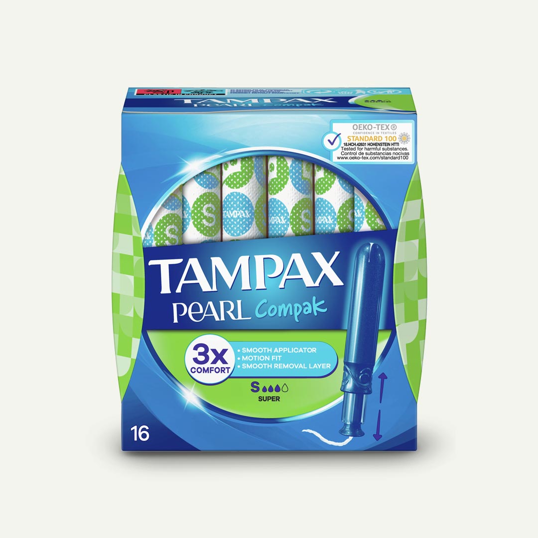 TAMPON COMPAK PEARL SUPER TAMPAX 16U
