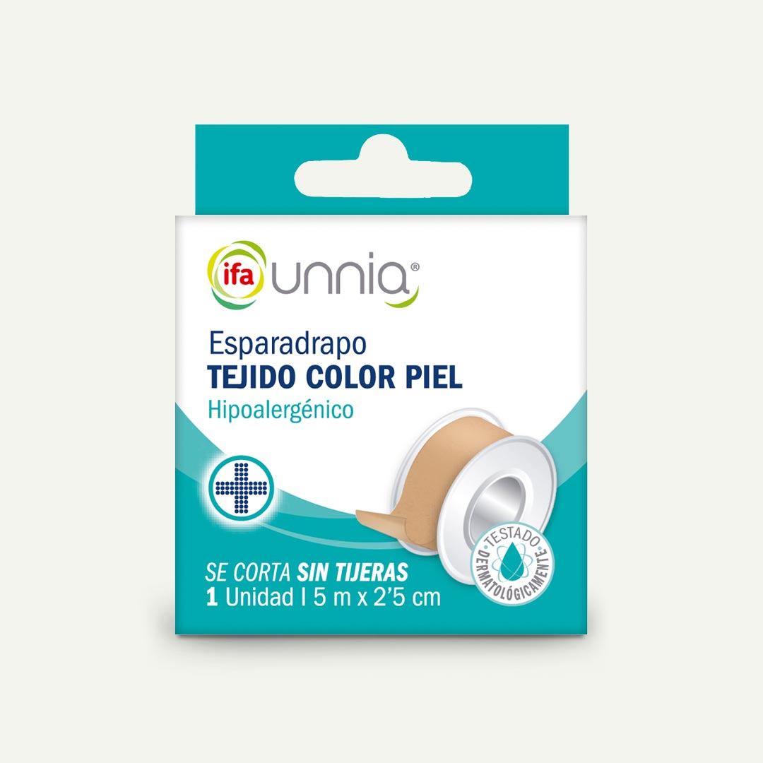 ESPARADRAPO HIPOALERGENICO 2.5CM IFA UNNIA 5M