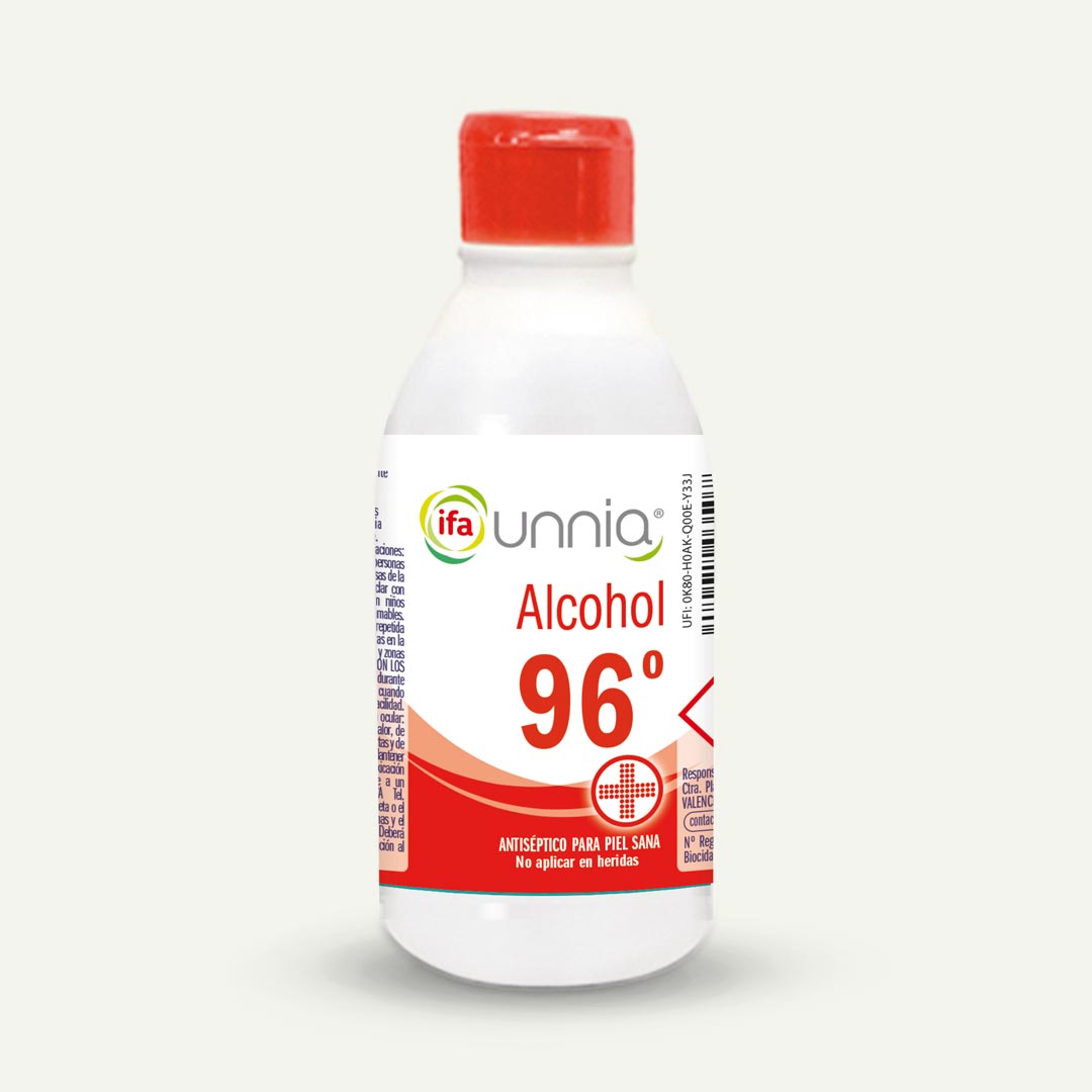 ALCOHOL 96º IFA UNNIA 250ML