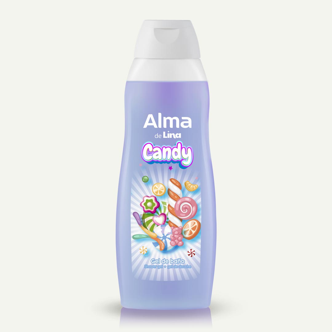 GEL DE BAÑO CANDY ALMA DE LINA 750ML