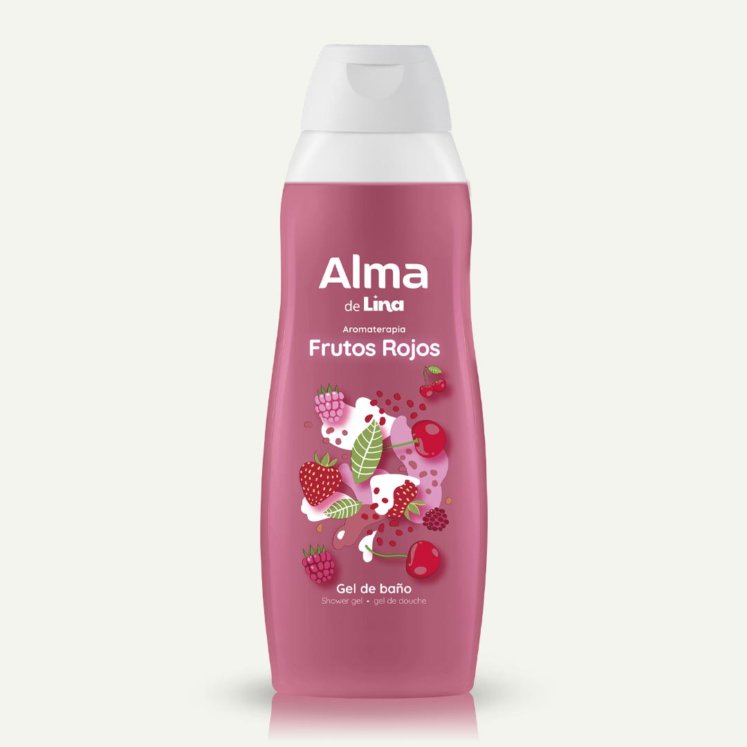 GEL DE BAÑO FRUTOS ROJOS ALMA DE LINA 750ML