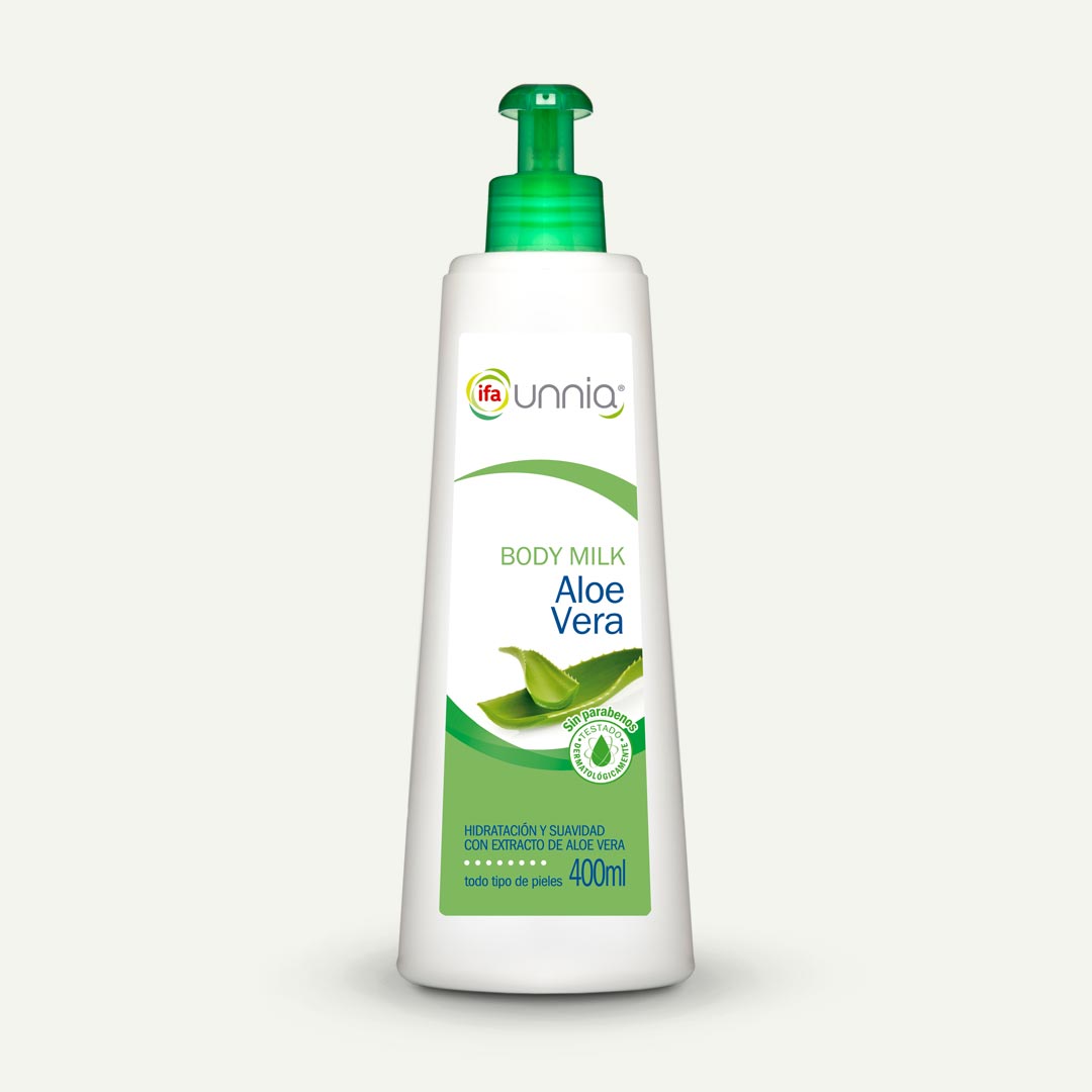 BODY MILK ALOE VERA IFA UNNIA 400ML