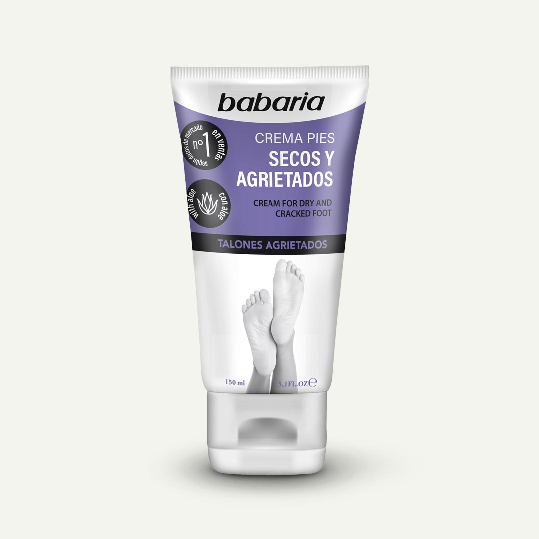 CREMA PIES SECOS Y AGRIETADOS ALOE VERA BABARIA 150ML