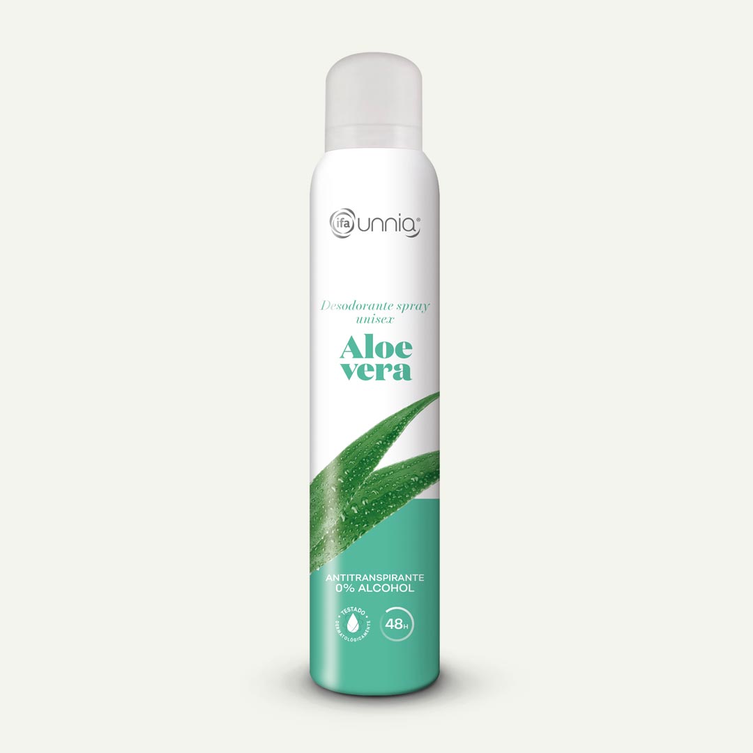 DESODORANTE ALOE VERA UNISEX SPRAY IFA UNNIA 200ML