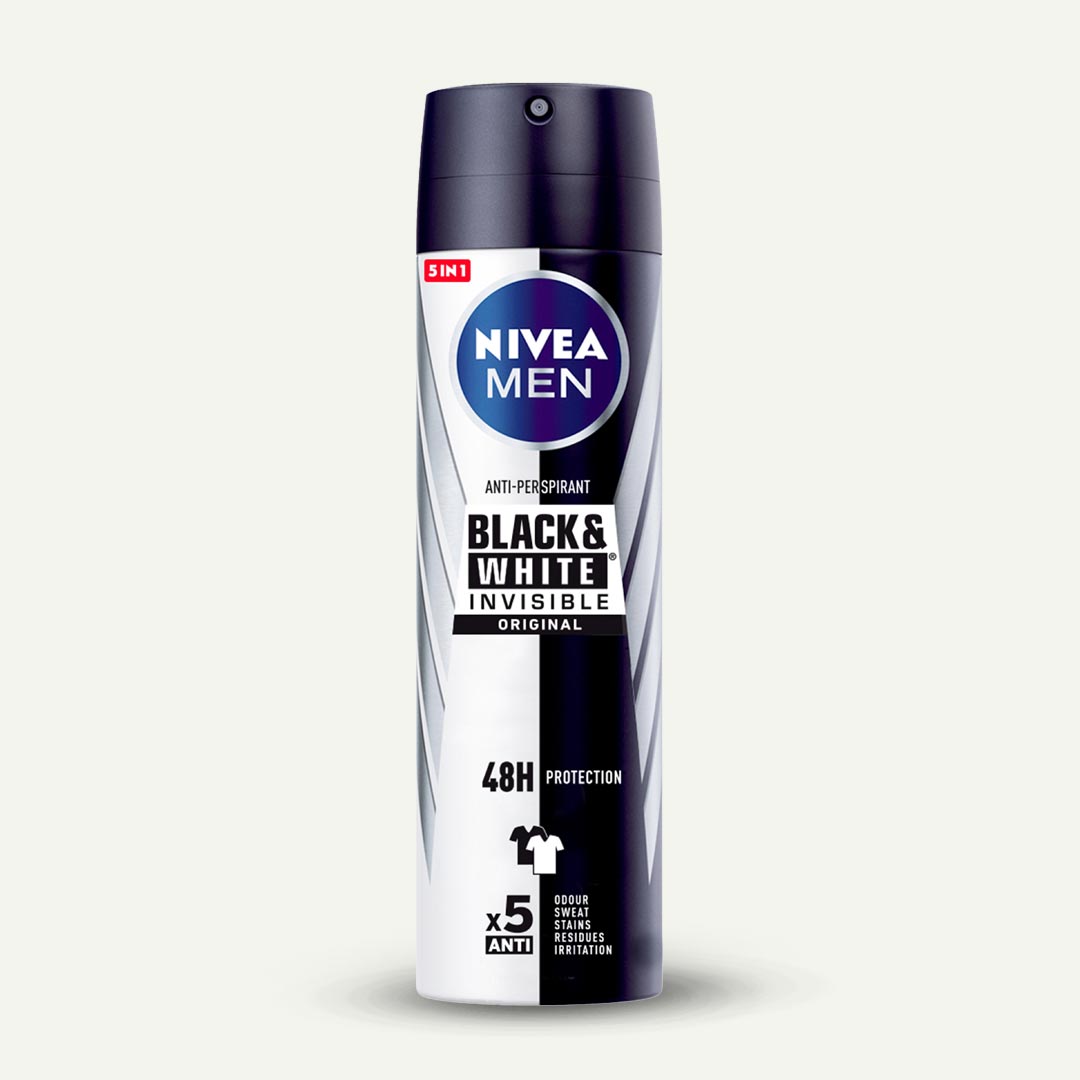 DESODORANTE BLACK & WHITE MEN SPRAY NIVEA 200ML