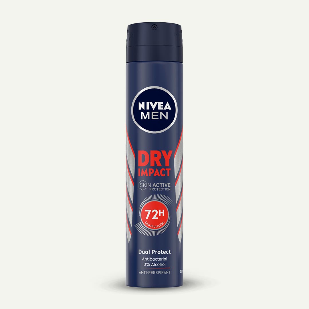 DESODORANTE DRY IMPACT MEN SPRAY NIVEA 200ML