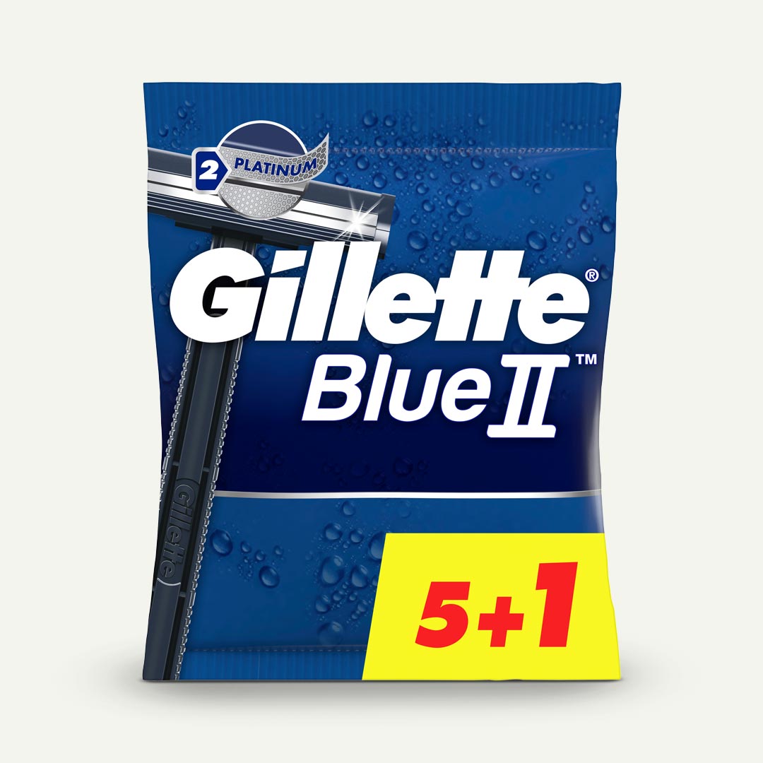MAQUINILLA AFEITAR BLUE II GILLETTE 5U