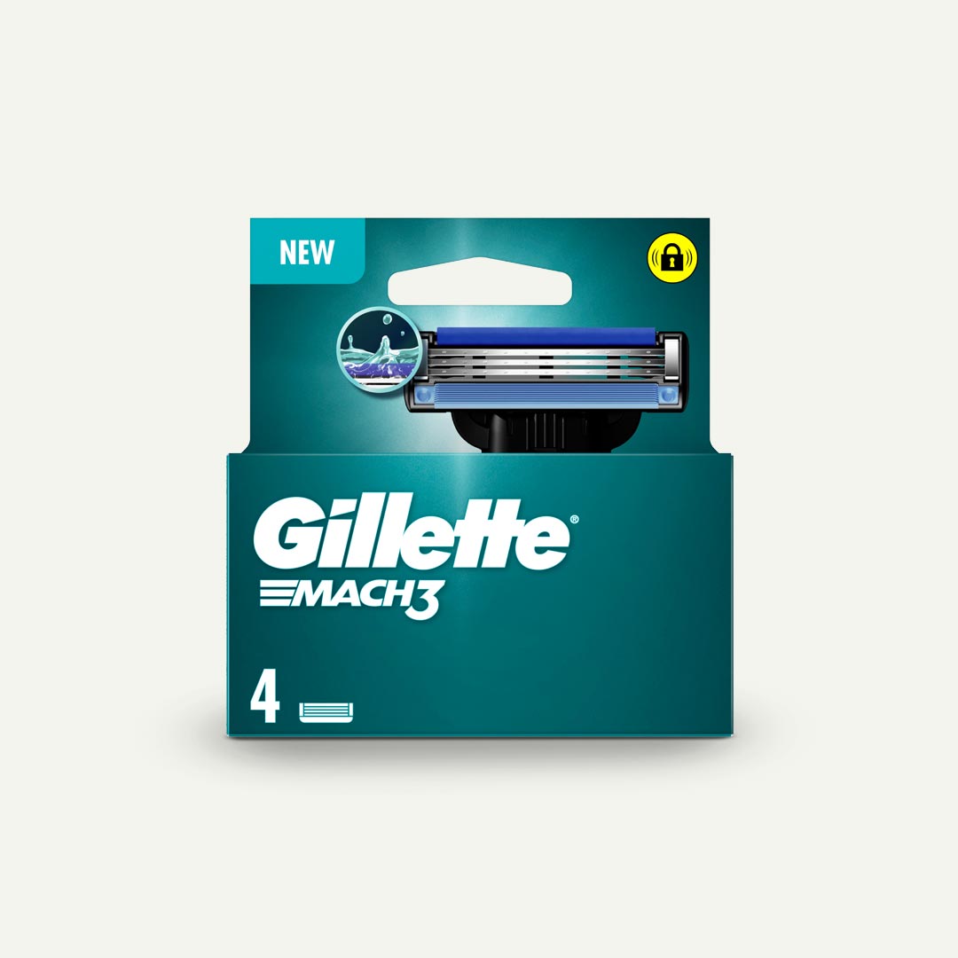 RECAMBIO MAQUINILLA AFEITAR MACH 3 GILLETTE 4U