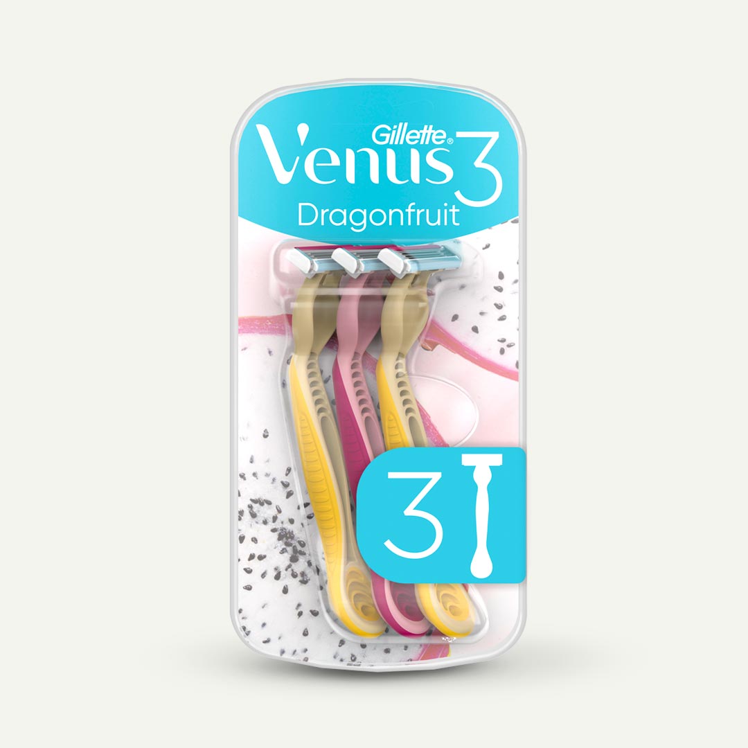 MAQUINILLAS DEPILATORIA DRAGON FRUITS VENUS GILLETTE 3U