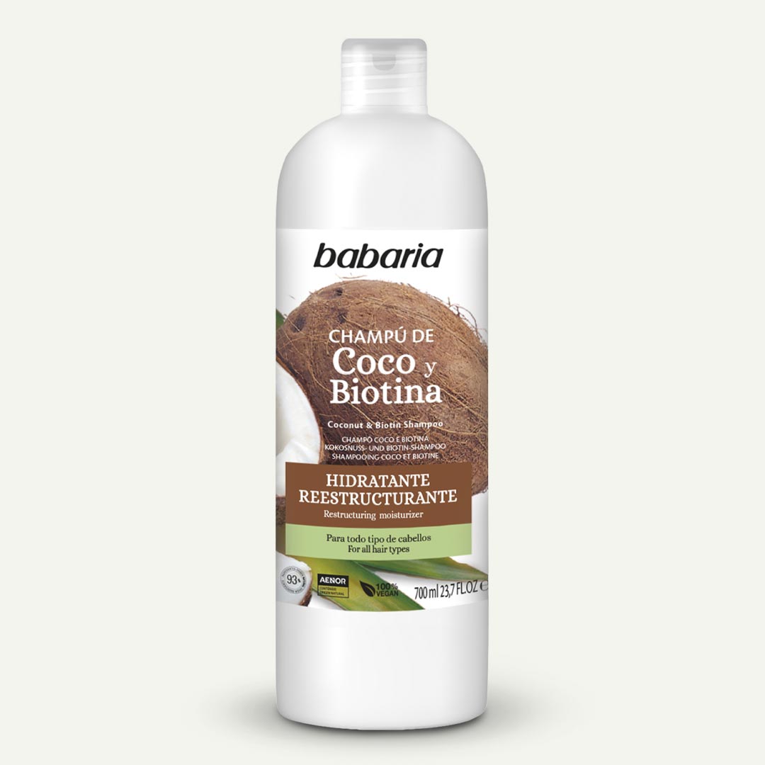 CHAMPU COCO Y BIOTINA BABARIA 700ML
