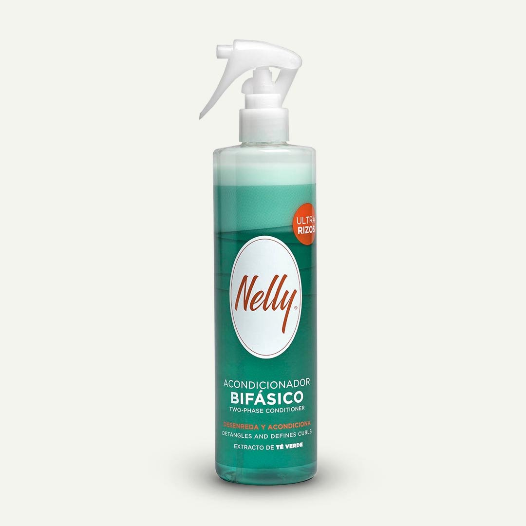 ACONDICIONADOR BIFASICO CABELLOS RIZADOS NELLY 400ML