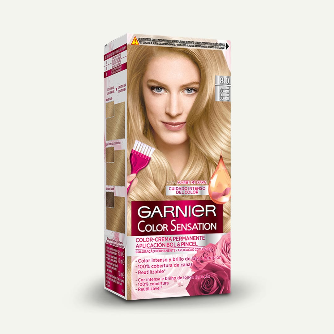 TINTE CAPILAR RUBIO LUMINOSO (PINCEL) Nº8 GARNIER