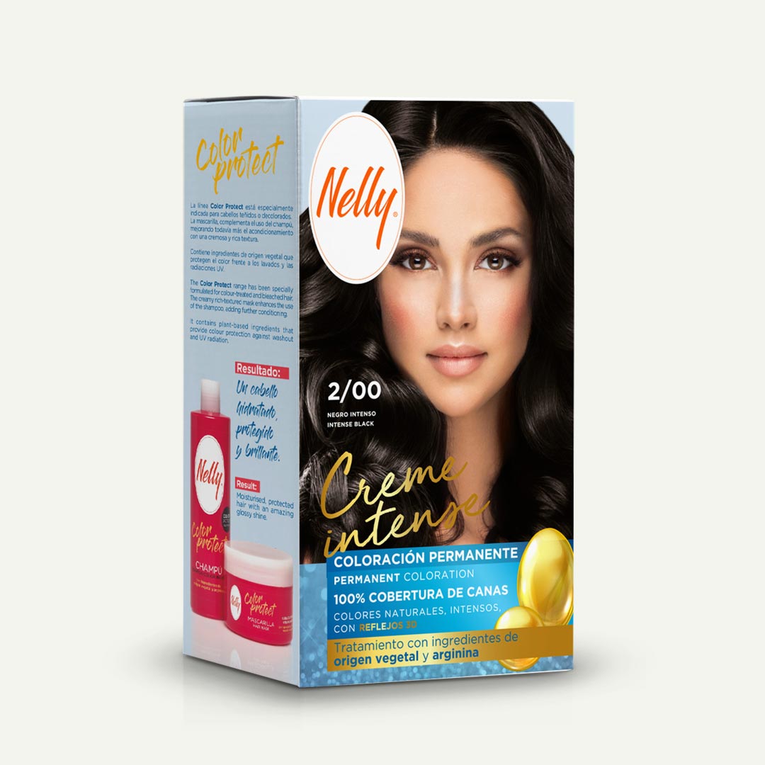 TINTE CAPILAR NEGRO INTENSO Nº2 NELLY CREME