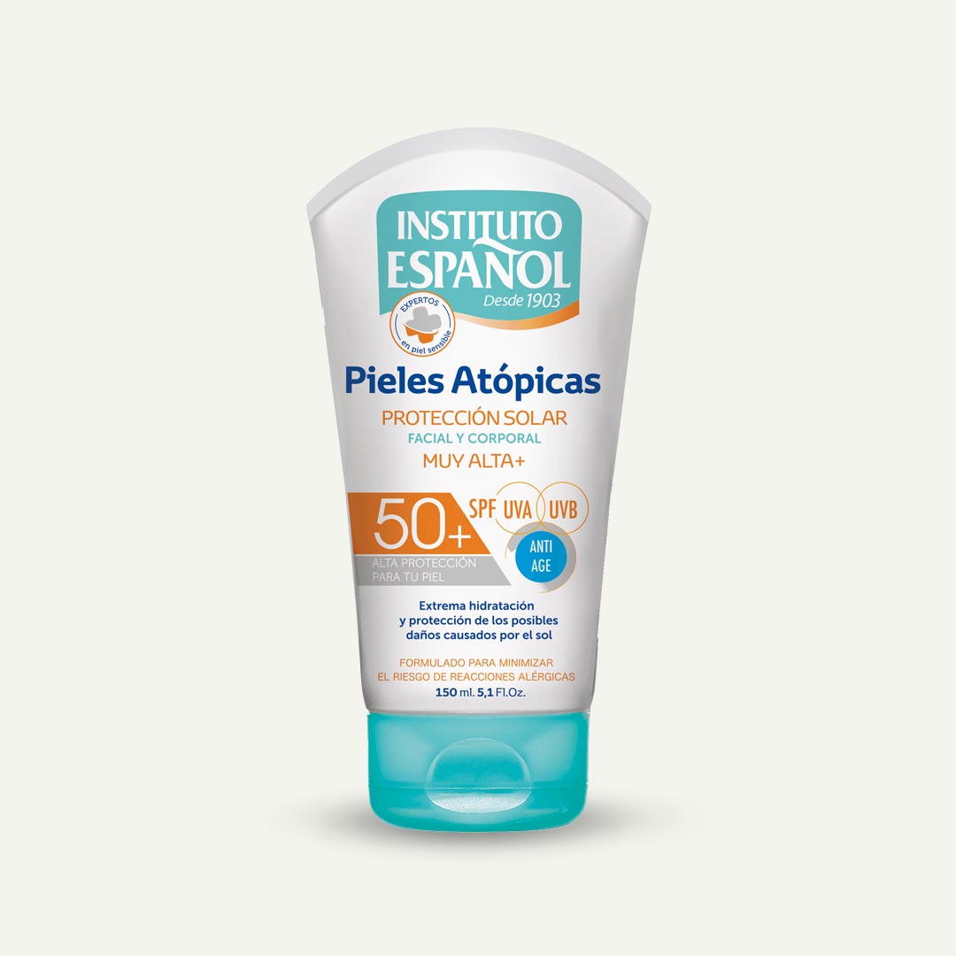 SOLAR SPF 50 FACIAL-CORPORAL PIEL ATOPICA INSTITUTO ESPAÑOL 150ML