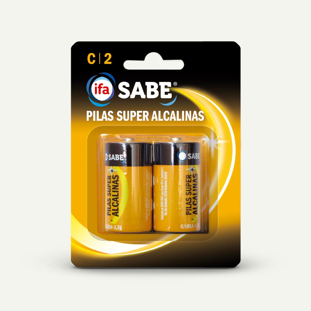 PILA SUPER ALCALINA C LR 14 IFA SABE 2U