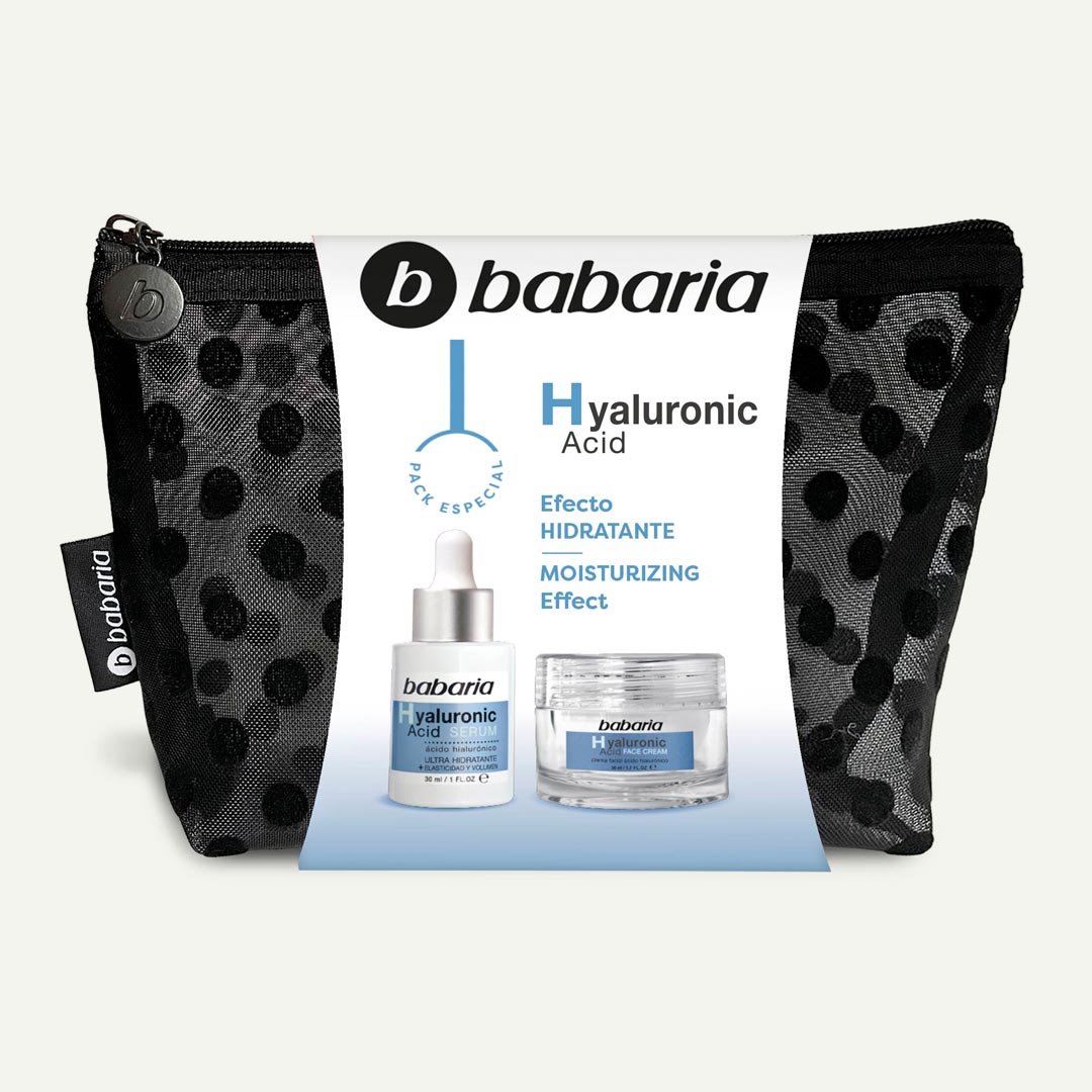 NECESER FACIAL CREMA ACIDO HIALURONICO + SERUM  BABARIA