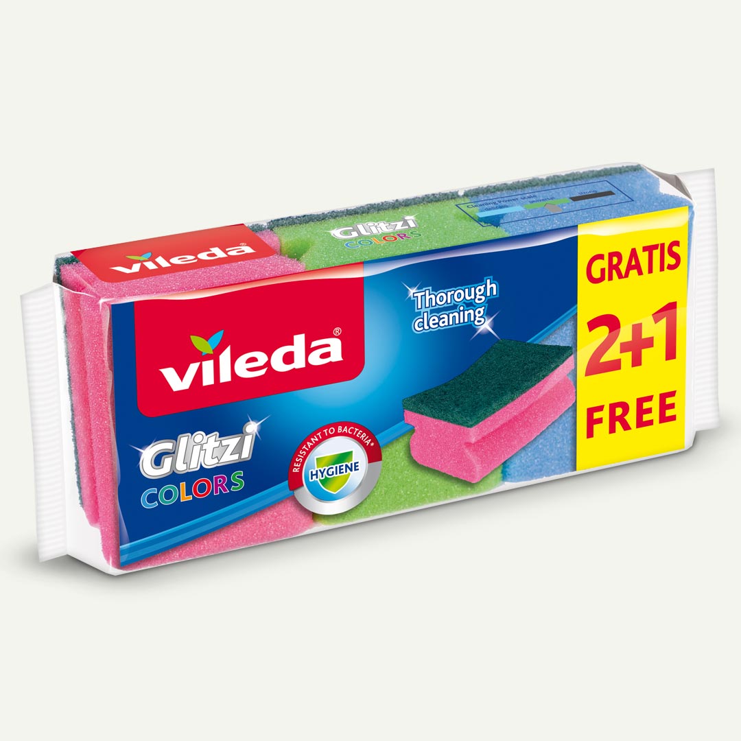 ESTROPAJO SALVAUÑAS COLORES VILEDA 3U