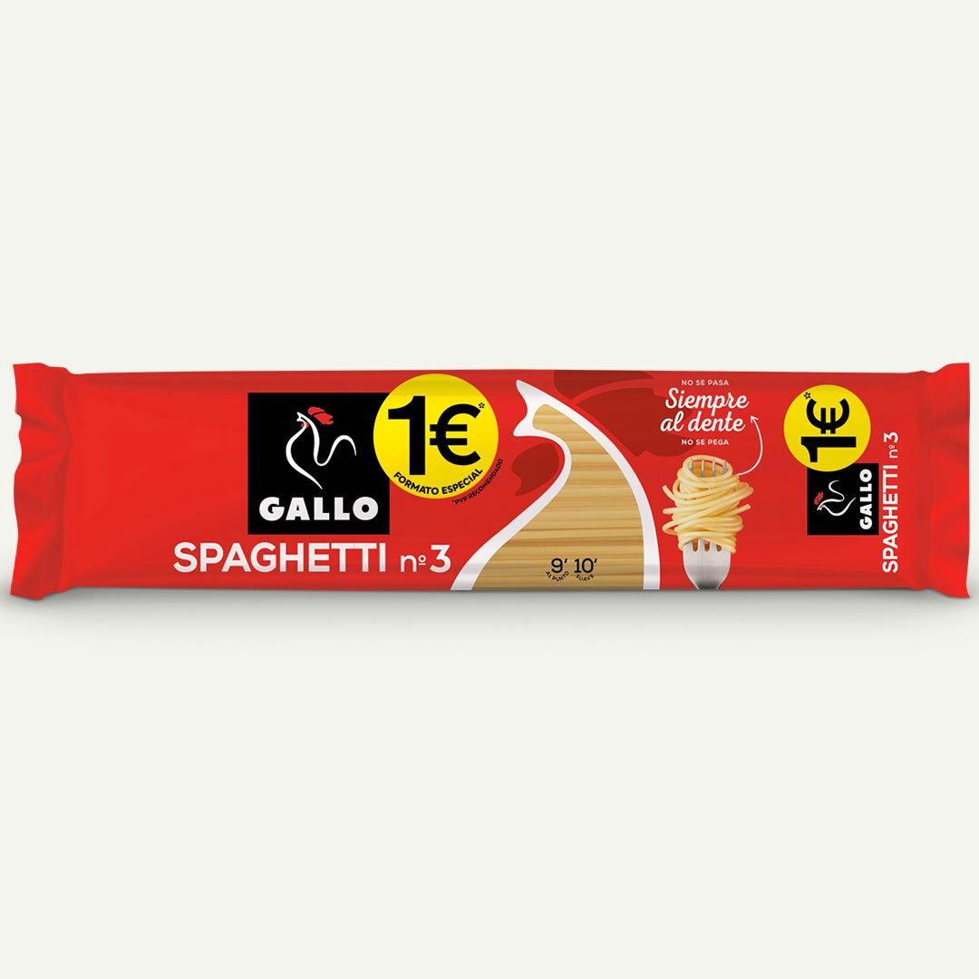 SPAGHETTIS Nº3 1€ GALLO 400G