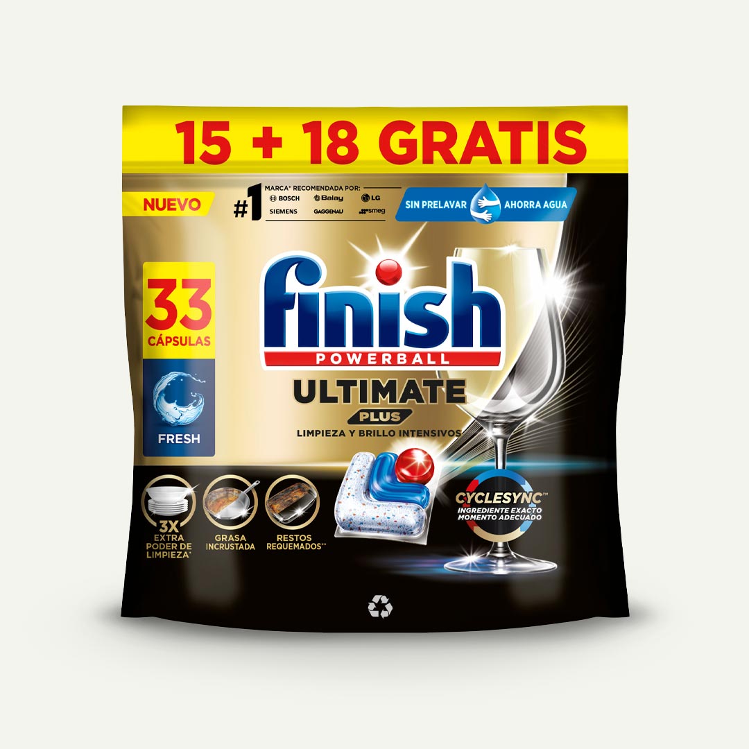 LAVAVAJILLAS MAQUINA ULTIMATE FINISH 33 CAPSULAS