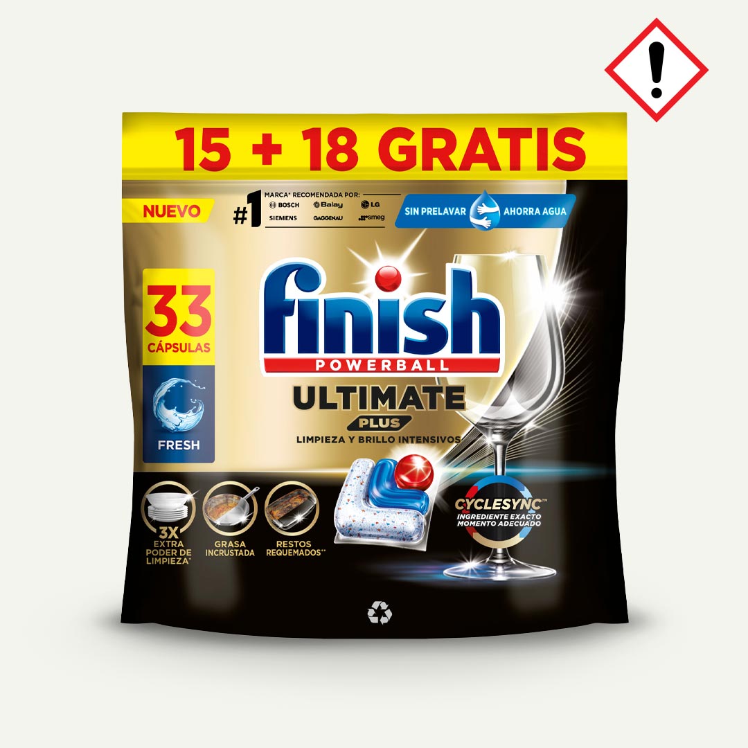 LAVAVAJILLAS MAQUINA ULTIMATE FINISH 33 CAPSULAS