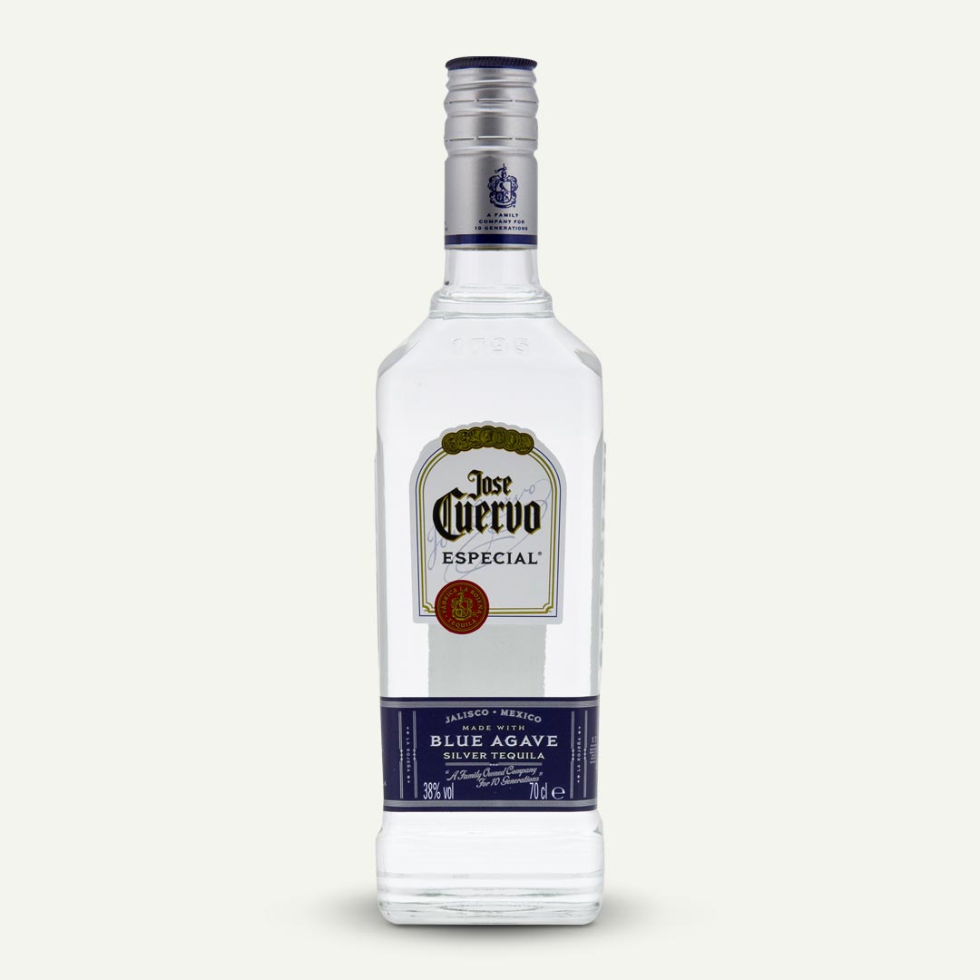 TEQUILA 38%VOL JOSE CUERVO SILVER 70CL