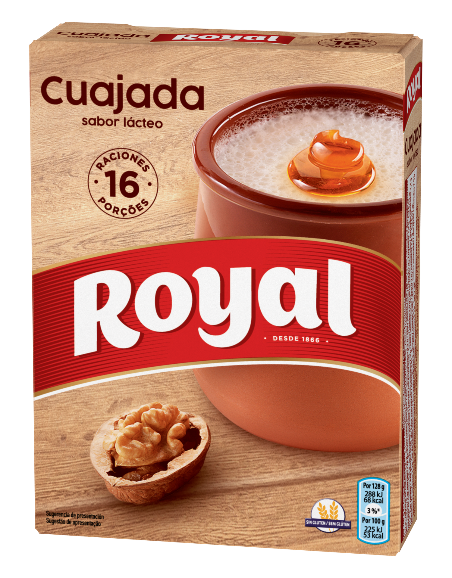 PREPARADO CUAJADA AZUCARADA ROYAL 48G 16 SOBRES